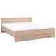 Pat dublu Miami fara cadru de pat 180x200 cm stejar sonoma-stejar sonoma