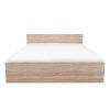 Pat dublu Miami fara cadru de pat 180x200 cm stejar sonoma-stejar sonoma