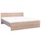 Pat dublu Miami fara cadru de pat 180x200 cm stejar Sonoma-stejar York