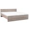 Pat dublu Miami fara cadru de pat 180x200 cm stejar York-stejar Sonoma
