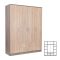 Dulap Miami 160x205 cm stejar Sonoma-stejar York