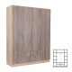 Dulap Miami 160x205 cm stejar York-stejar Sonoma