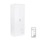 Dulap Miami 80x205 cm alb-alb