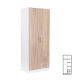 Dulap Miami 80x205 cm stejar sonoma-alb