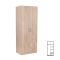 Dulap Miami 80x205 cm stejar sonoma-stejar sonoma