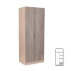 Dulap Miami 80x205 cm stejar York-stejar Sonoma
