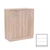 Comoda Miami cu 2 usi 80x92 cm stejar sonoma-stejar sonoma