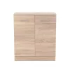 Comoda Miami cu 2 usi 80x92 cm stejar sonoma-stejar sonoma