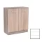 Comoda Miami cu 2 usi 80x92 cm stejar Sonoma-stejar York