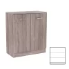 Comoda Miami cu 2 usi 80x92 cm stejar York-stejar York