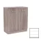 Comoda Miami cu 2 usi 80x92 cm stejar York-stejar York