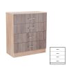 Comoda Miami cu 4 sertare 80x92 cm stejar York-stejar Sonoma