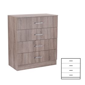 Comoda Miami cu 4 sertare 80x92 cm stejar York-stejar York