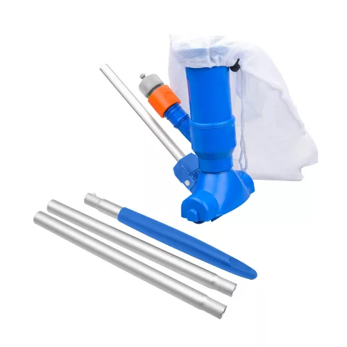 Set sac aspirator piscina cu maner format din 5 piese