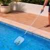 Plasa de curatare a piscinei cu maner din 5 parti, 122 cm