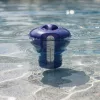 Distribuitor de lichid pentru piscină cu termometru pentru tablete de 200 g