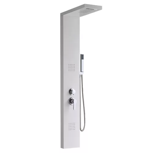 Panou de dus cu hidromasaj Malaga White