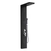 Panou de dus cu hidromasaj Malaga Black