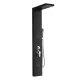 Panou de dus cu hidromasaj Malaga Black