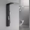 Panou de dus cu hidromasaj Malaga Black