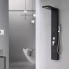 Panou de dus cu hidromasaj Malaga Black