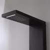 Panou de dus cu hidromasaj Malaga Black