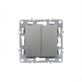 Nova comutator candelabru fără cadru 105 gri