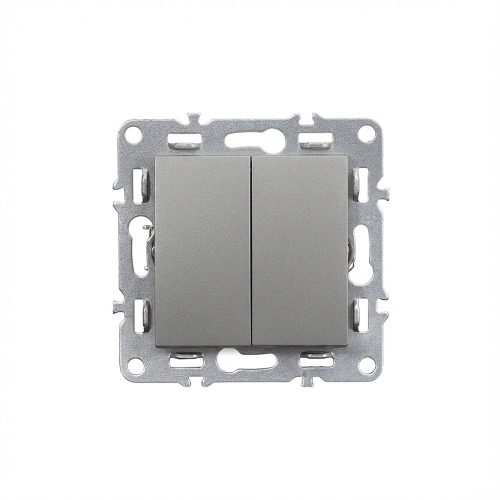 Nova comutator candelabru fără cadru 105 gri