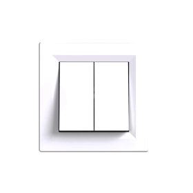 Nova candelabru comutator 105 cu cadru alb