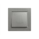 Comutator clopot Nova 101N cu cadru gri