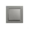Întrerupător basculant Nova 106 cu cadru gri