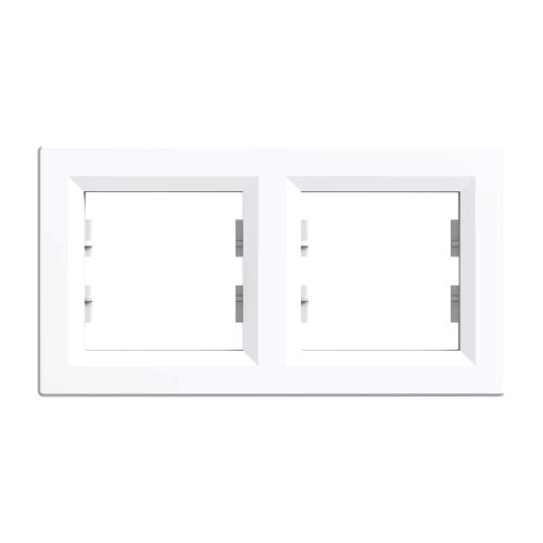 Nova cadru două orizontale alb