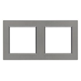 Nova cadru două orizontale gri