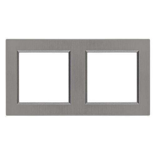 Nova cadru două orizontale gri