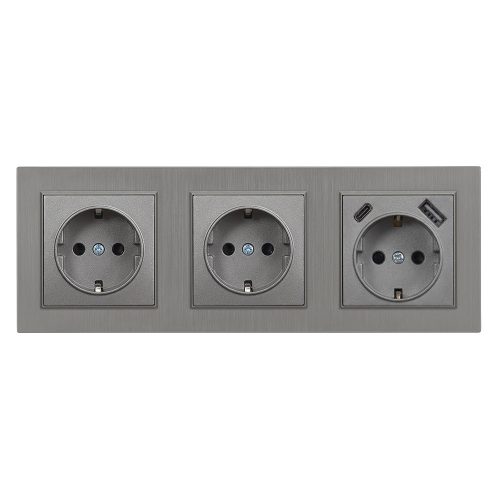 Nova III două premiu cu conector USB cu cadru gri