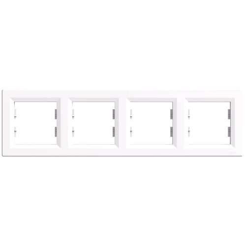 Nova patru rame orizontale alb