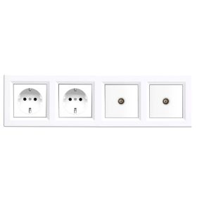 Nova IV două premiu cu două premiu TV cu cadru alb