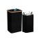 Colector selectiv de sticle 100l negru