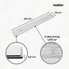 Pardoseala laminata din vinil SPC Leziter Monte Carlo Oak