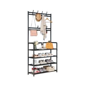 Suport pentru haine LRA-02 negru