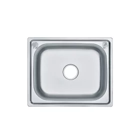 Chiuveta patrata Mont din otel inoxidabil cu o singura cuva