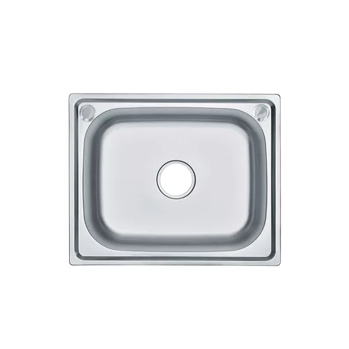 Chiuveta patrata Mont din otel inoxidabil cu o singura cuva