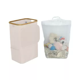 Coș de gunoi 100L bej 44x33x67 cm