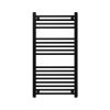 Uscător de prosoape drept radiator 1000x500 mm negru
