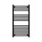 Uscător de prosoape drept radiator 1000x500 mm negru