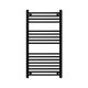 Uscător de prosoape drept radiator 1000x500 mm negru