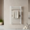 Radiator uscător de prosoape drept 1000x600 mm alb