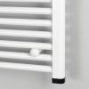 Radiator uscător de prosoape drept 1000x600 mm alb
