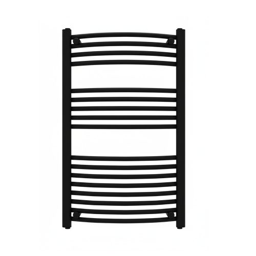 Radiator curbat pentru uscător de prosoape 1000x500 mm negru