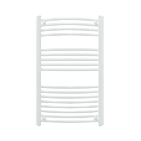 Radiator curbat pentru uscător de prosoape 1000x500 mm alb